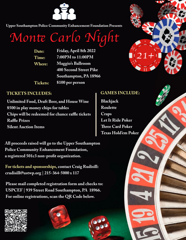 monte carlo night uspcefoundation